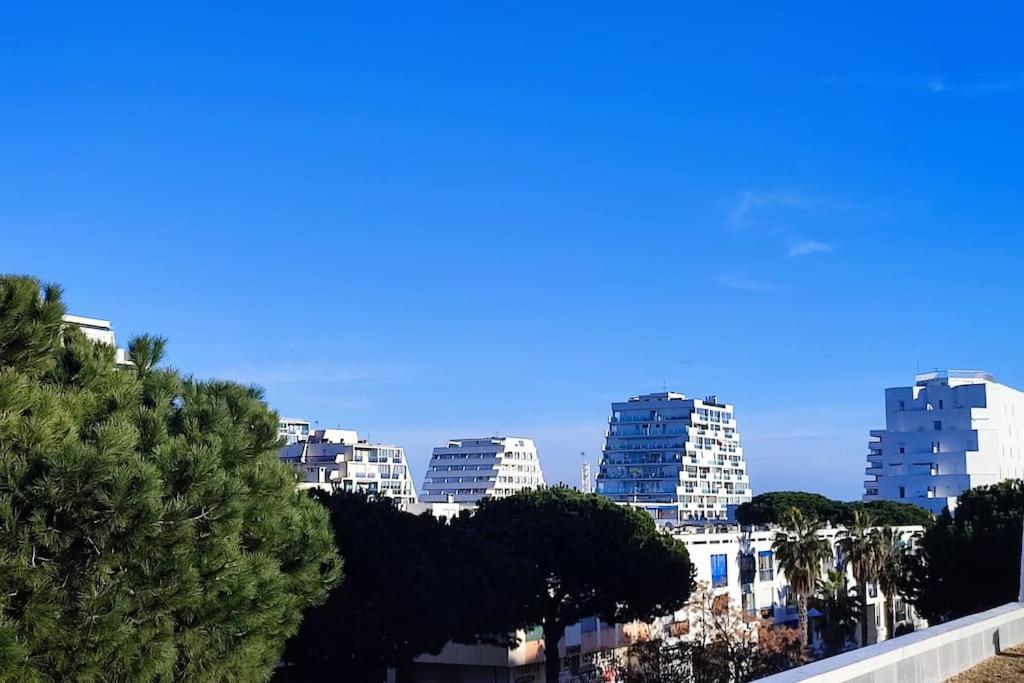 Apartment Grand Voile - Hyper Centre, Climatisation, Vue Panoramique Sur L'architecture De Motte